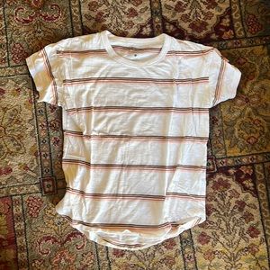 Madewell striped tee size small